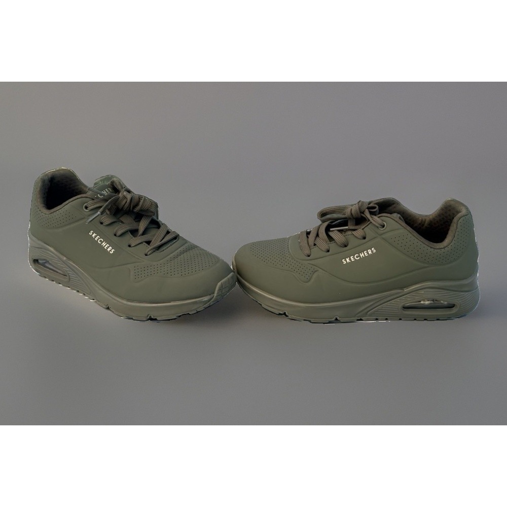 Skechers Street Uno 2-Matte Green Air SneakerWomen's Size 8.5